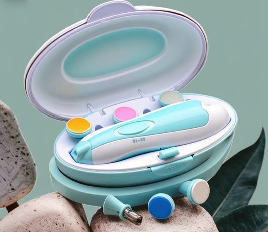 Baby👶🏻 Nail Care Set – Gentle Clippers & Soothing Grinder with LED Light