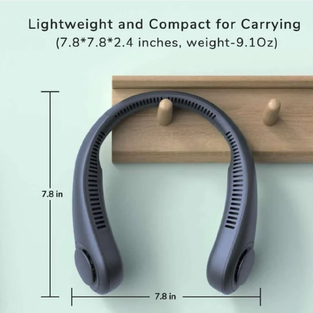 Portable & Rechargeable Neck Fan π