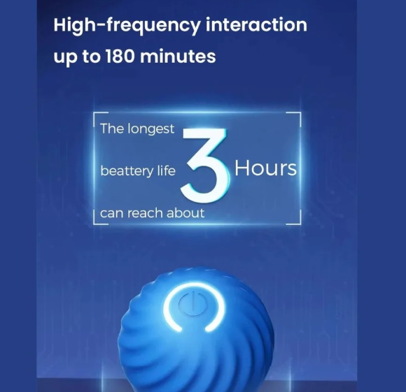 Turbo Electric Ball – Endless Chasing Fun for Your Pet! 🐾