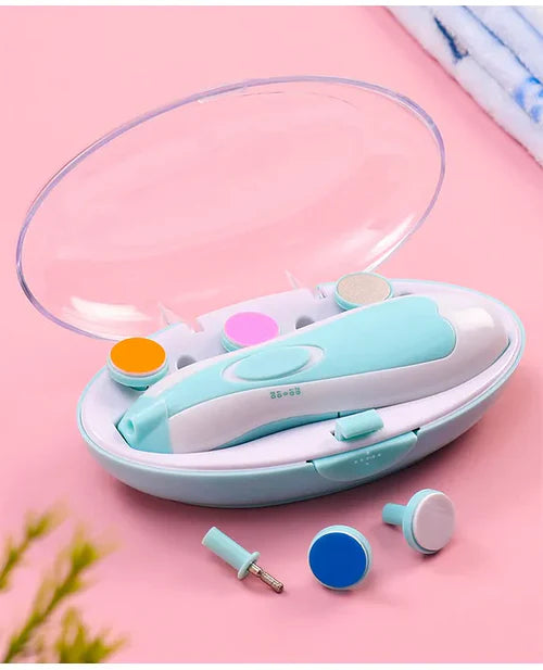 Baby👶🏻 Nail Care Set – Gentle Clippers & Soothing Grinder with LED Light