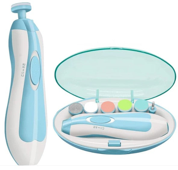 Baby👶🏻 Nail Care Set – Gentle Clippers & Soothing Grinder with LED Light