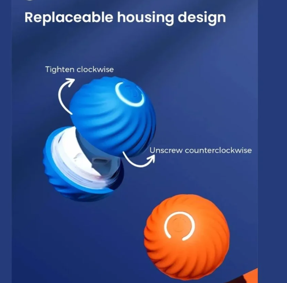 Turbo Electric Ball – Endless Chasing Fun for Your Pet! 🐾