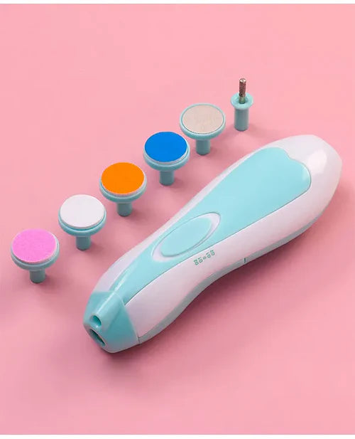 Baby👶🏻 Nail Care Set – Gentle Clippers & Soothing Grinder with LED Light